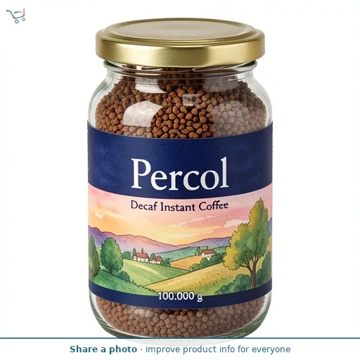 Percol Decaf Instant Coffee 100g