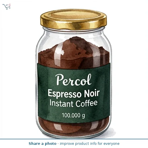 Percol Espresso Noir Instant Coffee 100g