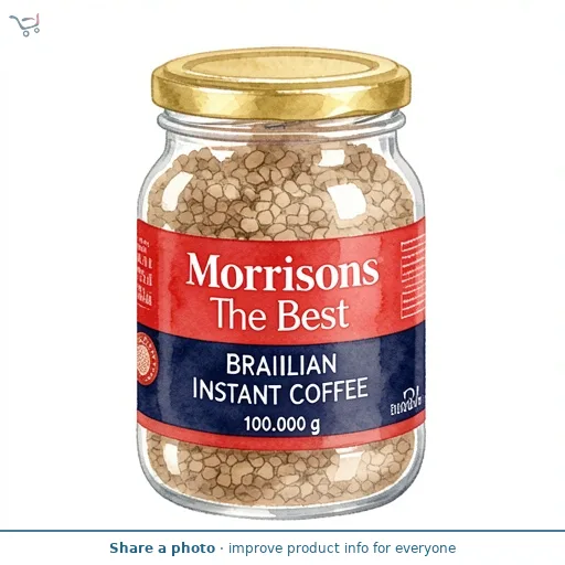 Morrisons The Best Brazilian Instant Coffee    100g