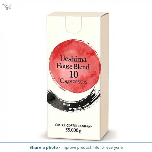 Ueshima House Blend Capsules 10s