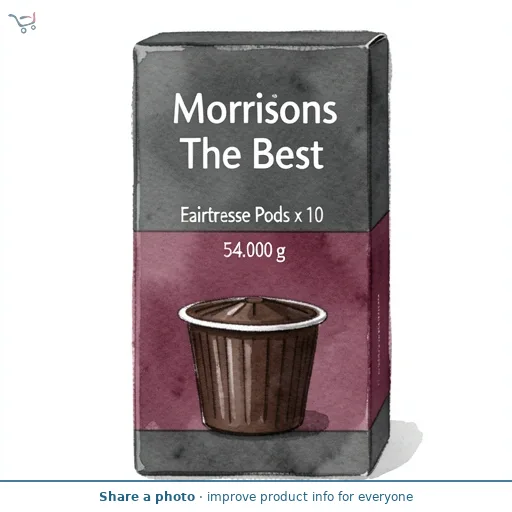 Morrisons The Best Fairtrade Espresso Pods x 10