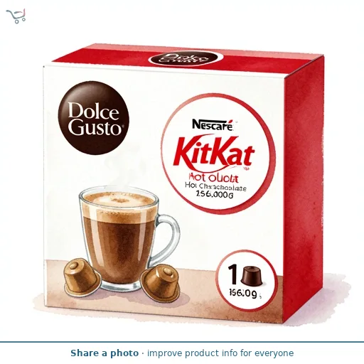 Nescafe Dolce Gusto KitKat Hot Chocolate 16 Capsules