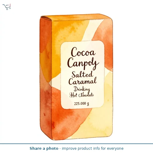 Cocoa Canopy Salted Caramel Drinking Hot Chocolate