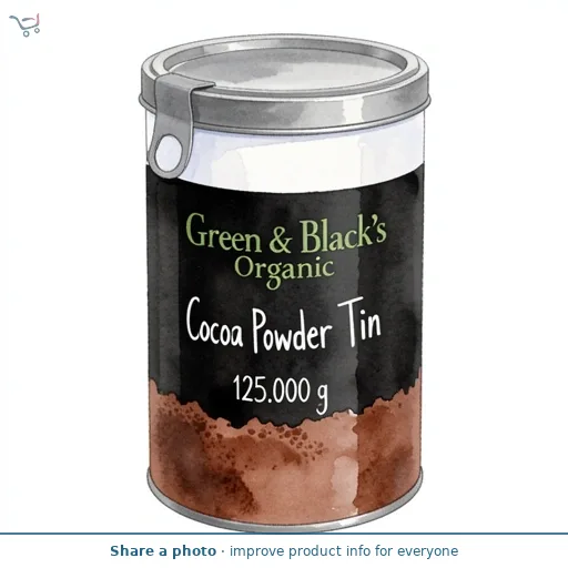 Green & Black's Organic Cocoa Powder Tin 125g