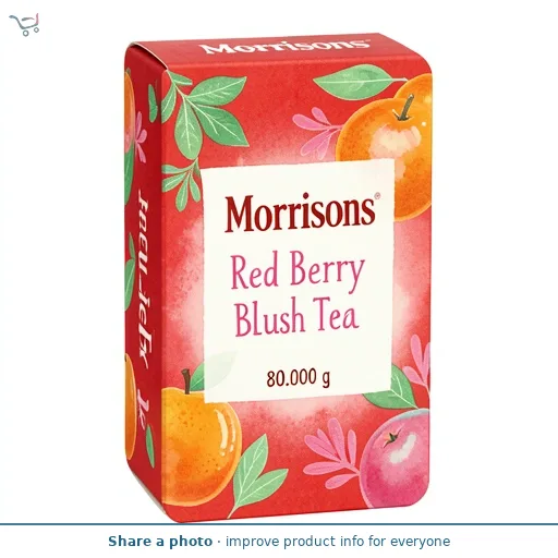 Morrisons Red Berry Blush Tea 40 Per Pack