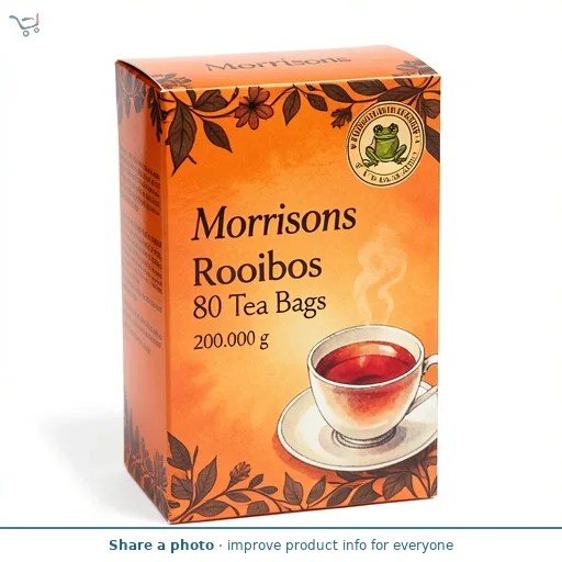 Morrisons Rooibos 80 Tea Bags 