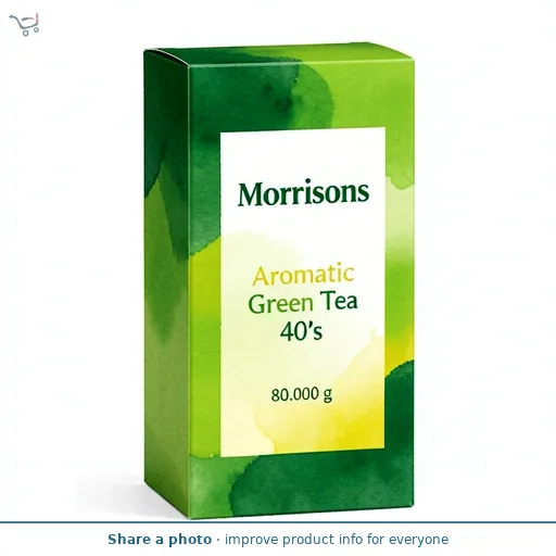 Morrisons Aromatic Green Tea 40's