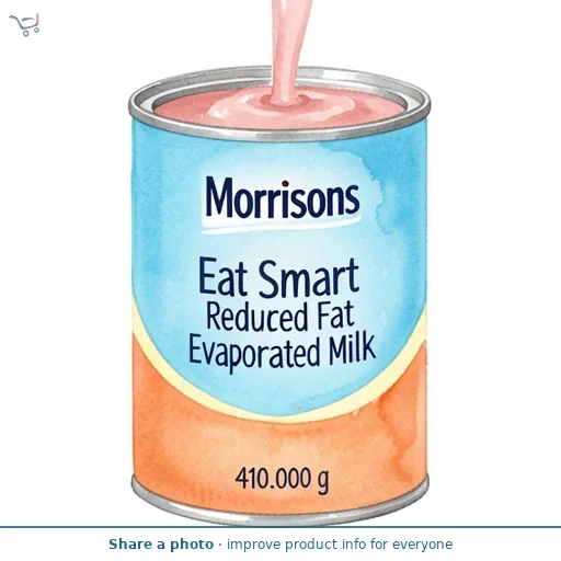 Morrisons Eat Smart Reduced Fat Evaporated Milk