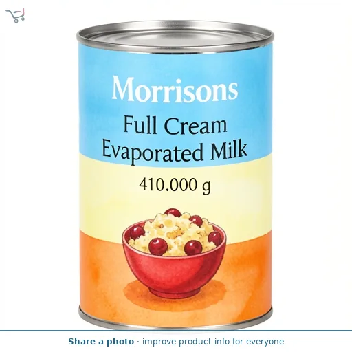 Morrisons Full Cream Evaporated Milk