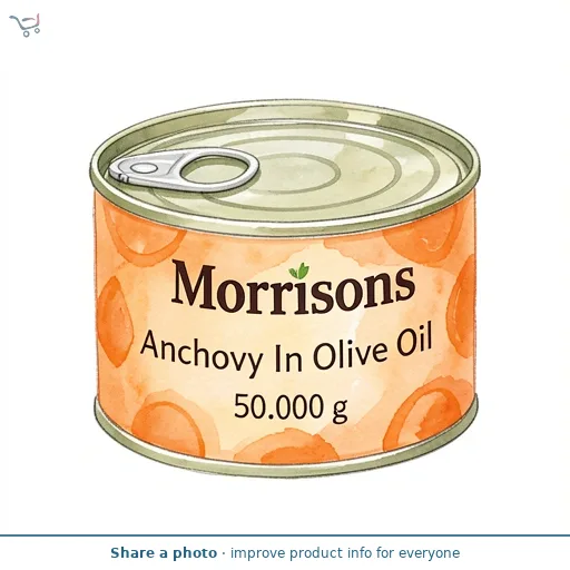 Morrisons Anchovy In Olive Oil 