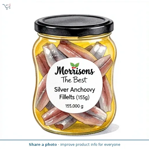 Morrisons The Best Silver Anchovy Fillets (155g)