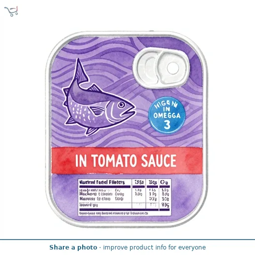 Morrisons Mackerel Fillets In Tomato Sauce (125g)