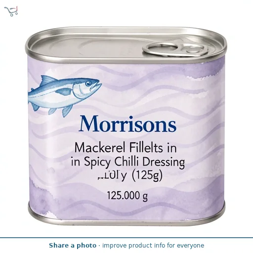 Morrisons Mackerel Fillets in Spicy Chilli Dressing (125g)