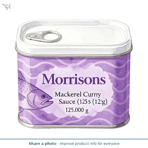 Morrisons Mackerel Curry Sauce (125g)