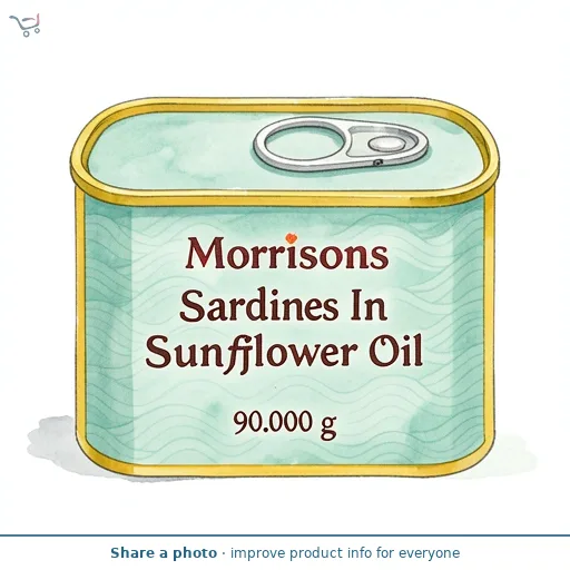 Morrisons Sardines In Sunflower Oil 120g