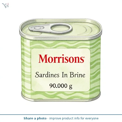 Morrisons Sardines In Brine 120g