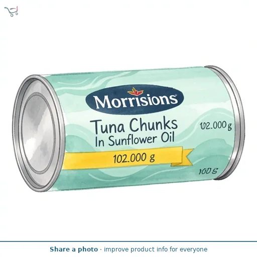 Morrisons Tuna Chunks In Sunflower Oil 145g