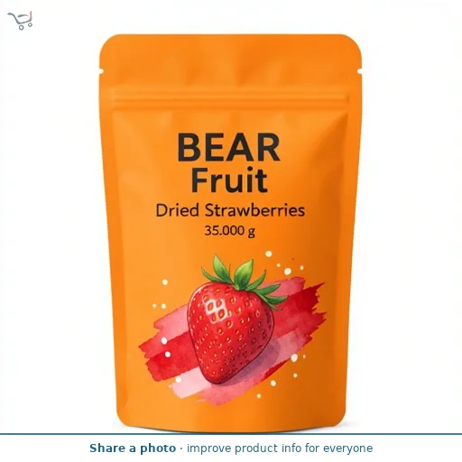 BEAR Fruit Dried Strawberries