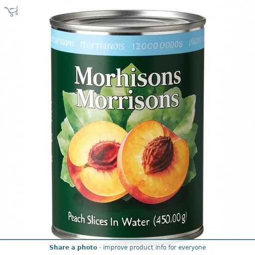 Morrisons Peach Slices In Water (410g)