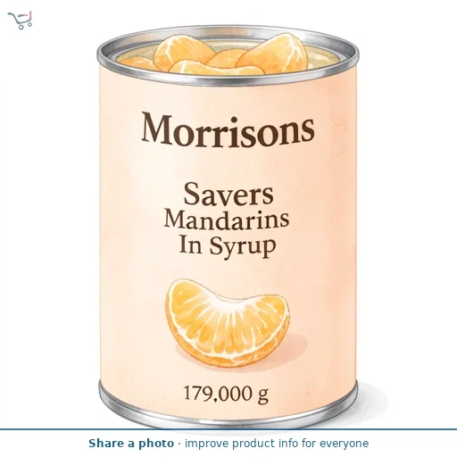 Morrisons Savers Mandarins In Syrup