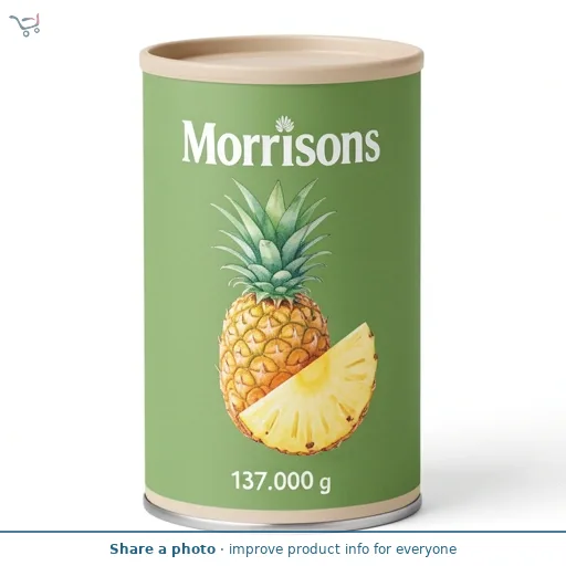 Morrisons Pineapple Slices in Fruit Juice (227g)