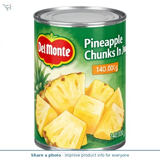 Del Monte Pineapple Chunks In Juice (220g)