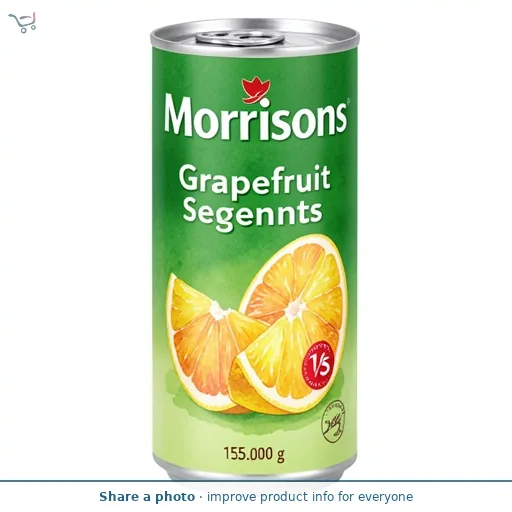 Morrisons Grapefruit Segments In Juice (284g)