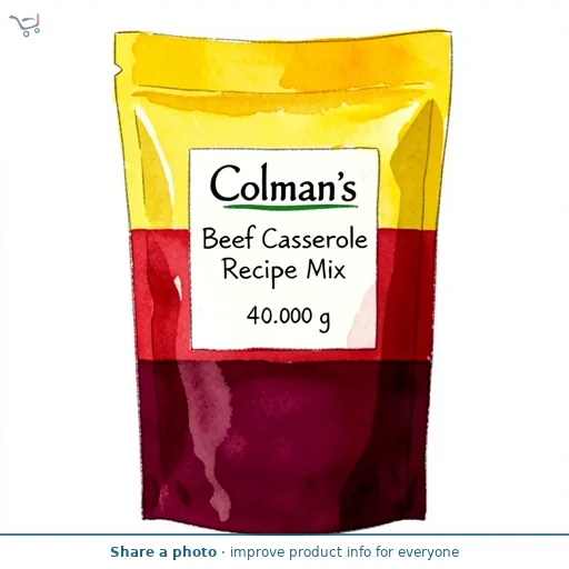 Colman's Beef Casserole Recipe Mix