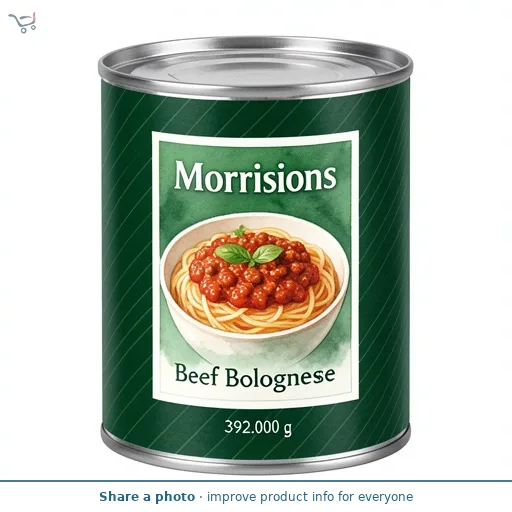 Morrisons Beef Bolognese