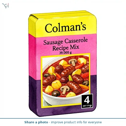 Colman's Sausage Casserole Recipe Mix