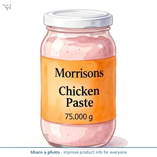 Morrisons Chicken Paste