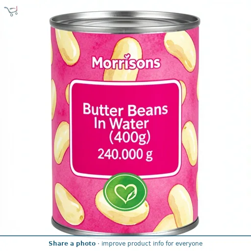 Morrisons Butter Beans In Water (400g)