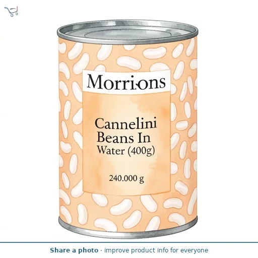 Morrisons Cannellini Beans In Water (400g)