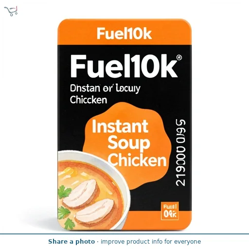 Fuel10K Instant Soup Chicken 3x73g