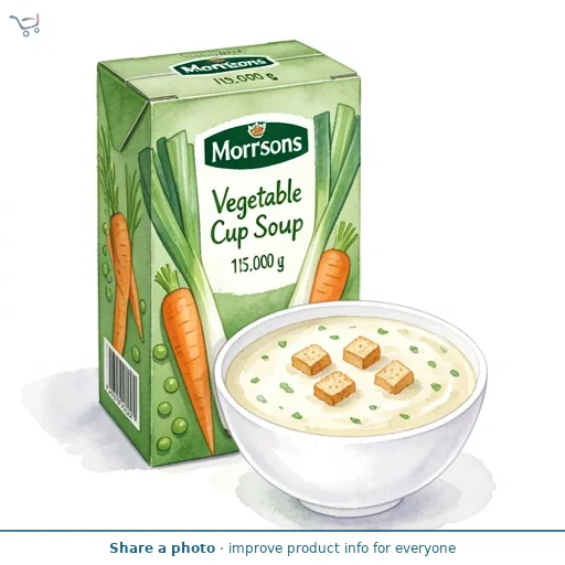 Morrisons Vegetable Cup Soup 