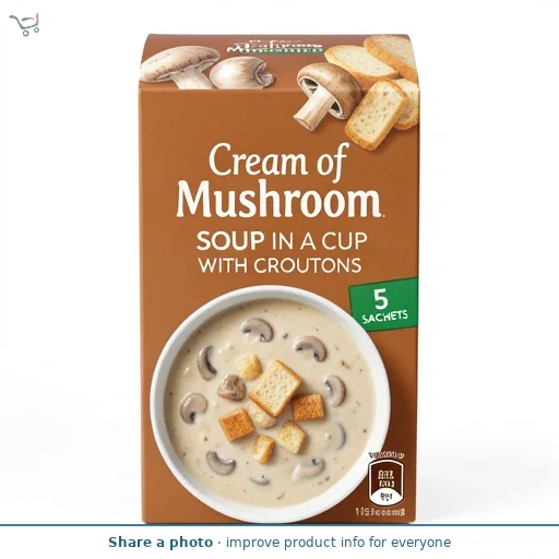 Morrisons Mushroom Cup Soup 
