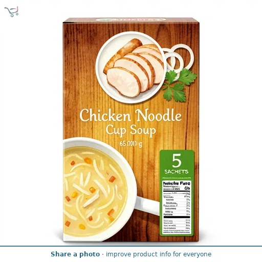 Morrisons Chicken Noodle Cup Soup 