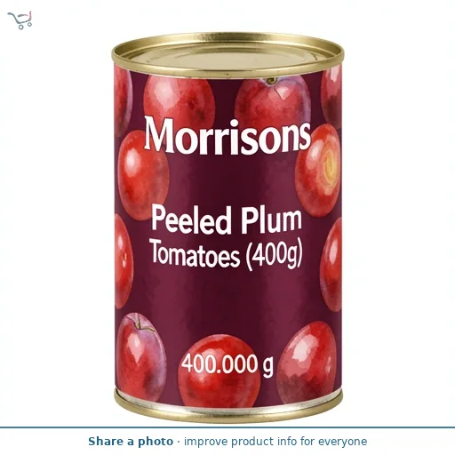 Morrisons Peeled Plum Tomatoes (400g)