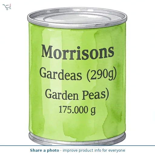 Morrisons Garden Peas (290g)