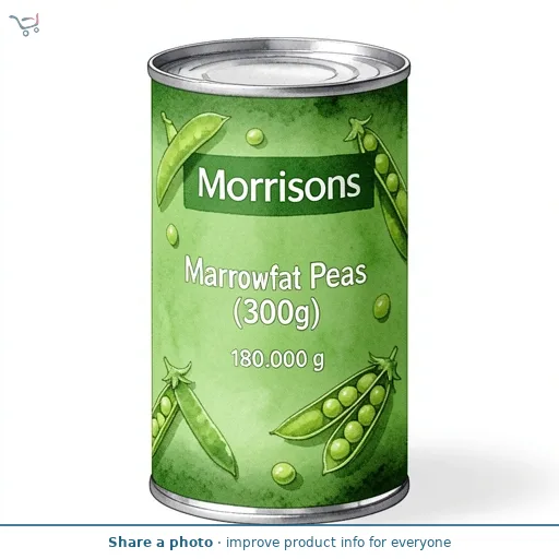 Morrisons Marrowfat Peas (300g)