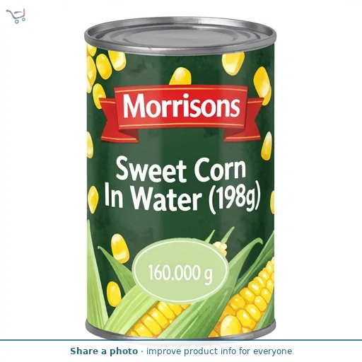 Morrisons Sweet Corn In Water (198g)