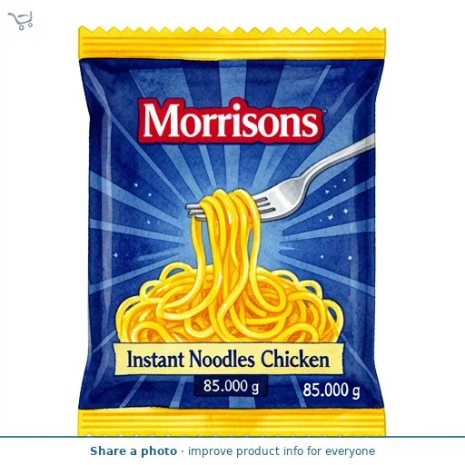 Morrisons Instant Noodles Chicken