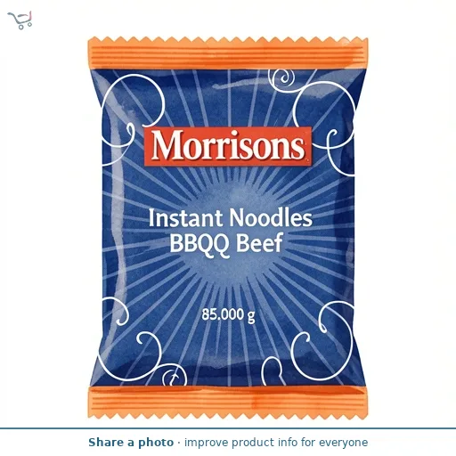 Morrisons Instant Noodles BBQ Beef