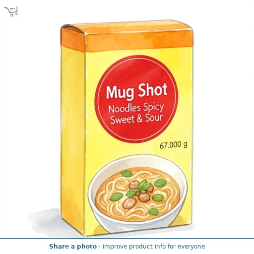 Mug Shot Noodles Spicy Sweet & Sour