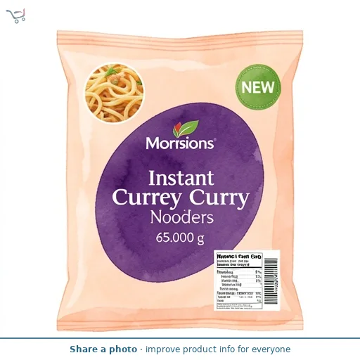 Morrisons Savers Instant Curry Noodles 