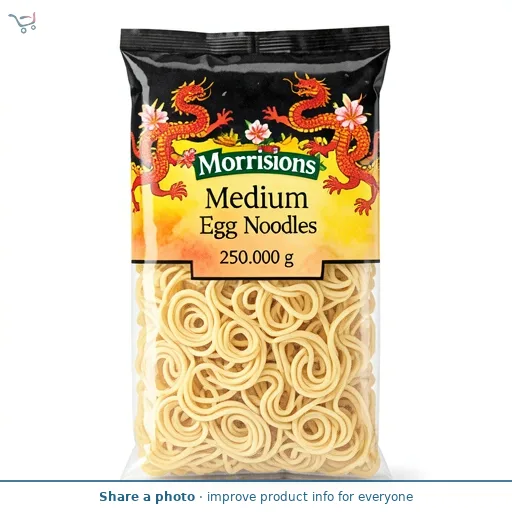 Morrisons Medium Egg Noodles 