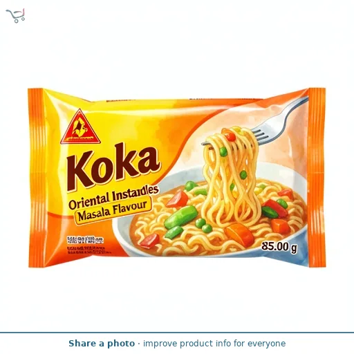Koka Oriental Instant Noodles Masala Flavour 85g 