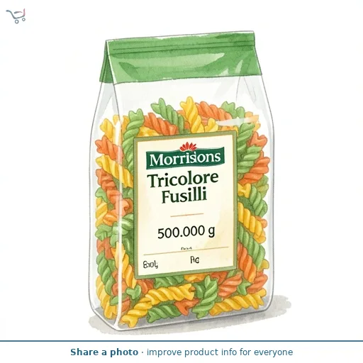 Morrisons Tricolore Fusilli