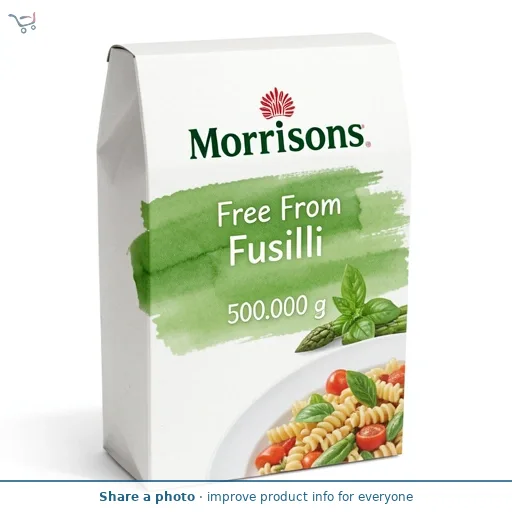 Morrisons Free From Fusilli 500g