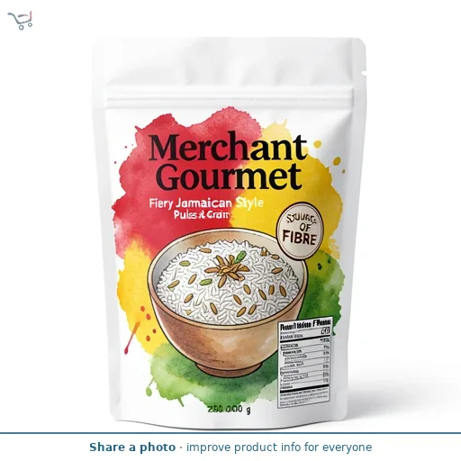 Merchant Gourmet Fiery Jamaican Style Grains & Pulses 250g